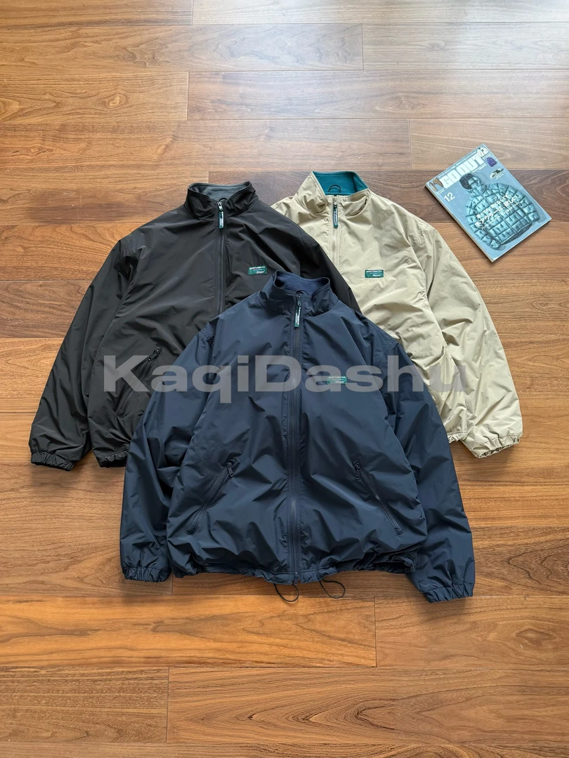 Kaqi Dashu~ 25ss L.L-拼色-摇粒绒保暖内衬立领夹克