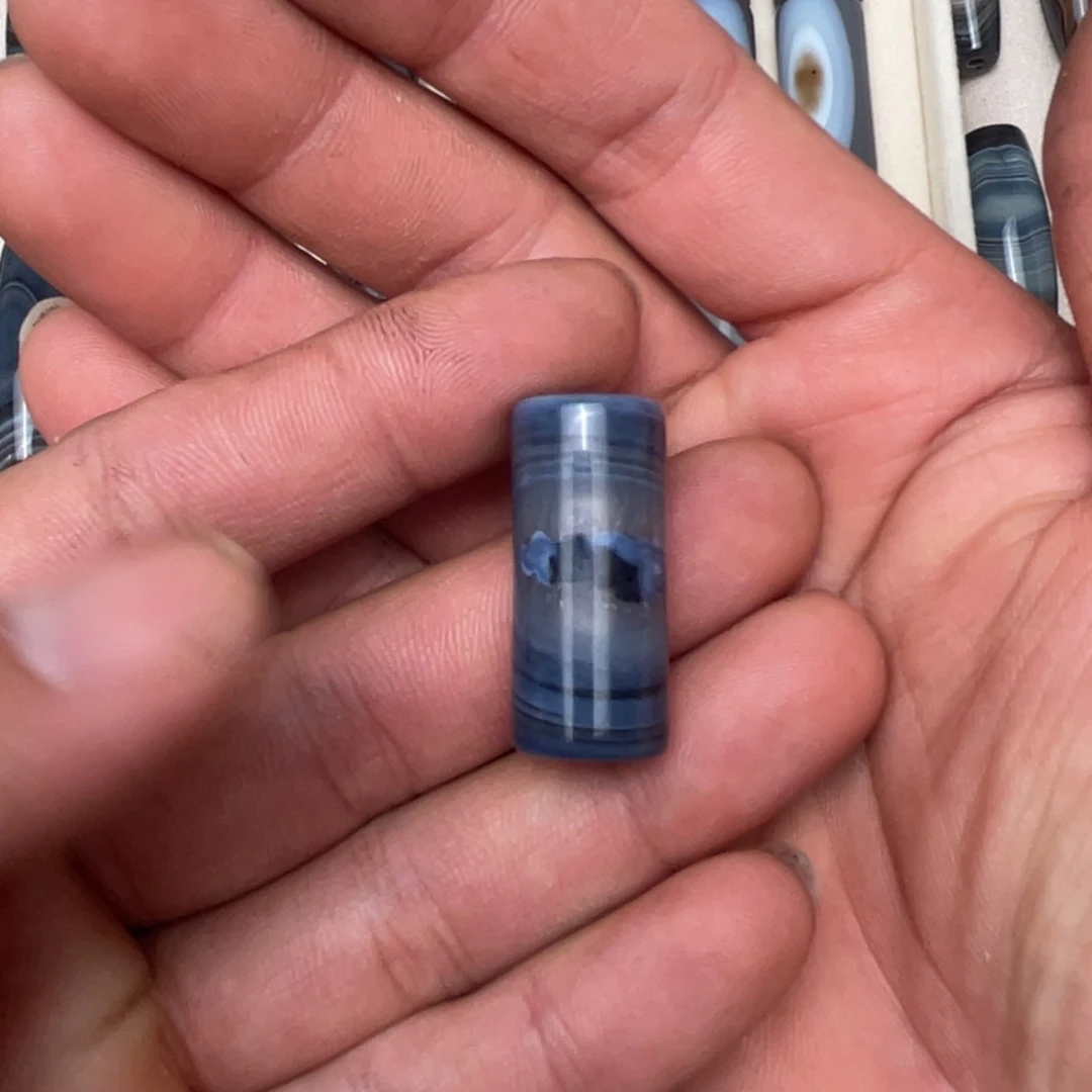 O***O玛瑙/玉髓未镶嵌吊坠(不含链)