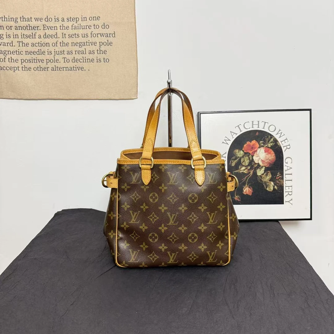 95新 LouisVuitton/路易威登 lv小号南瓜包/托特包/单肩包/购物袋