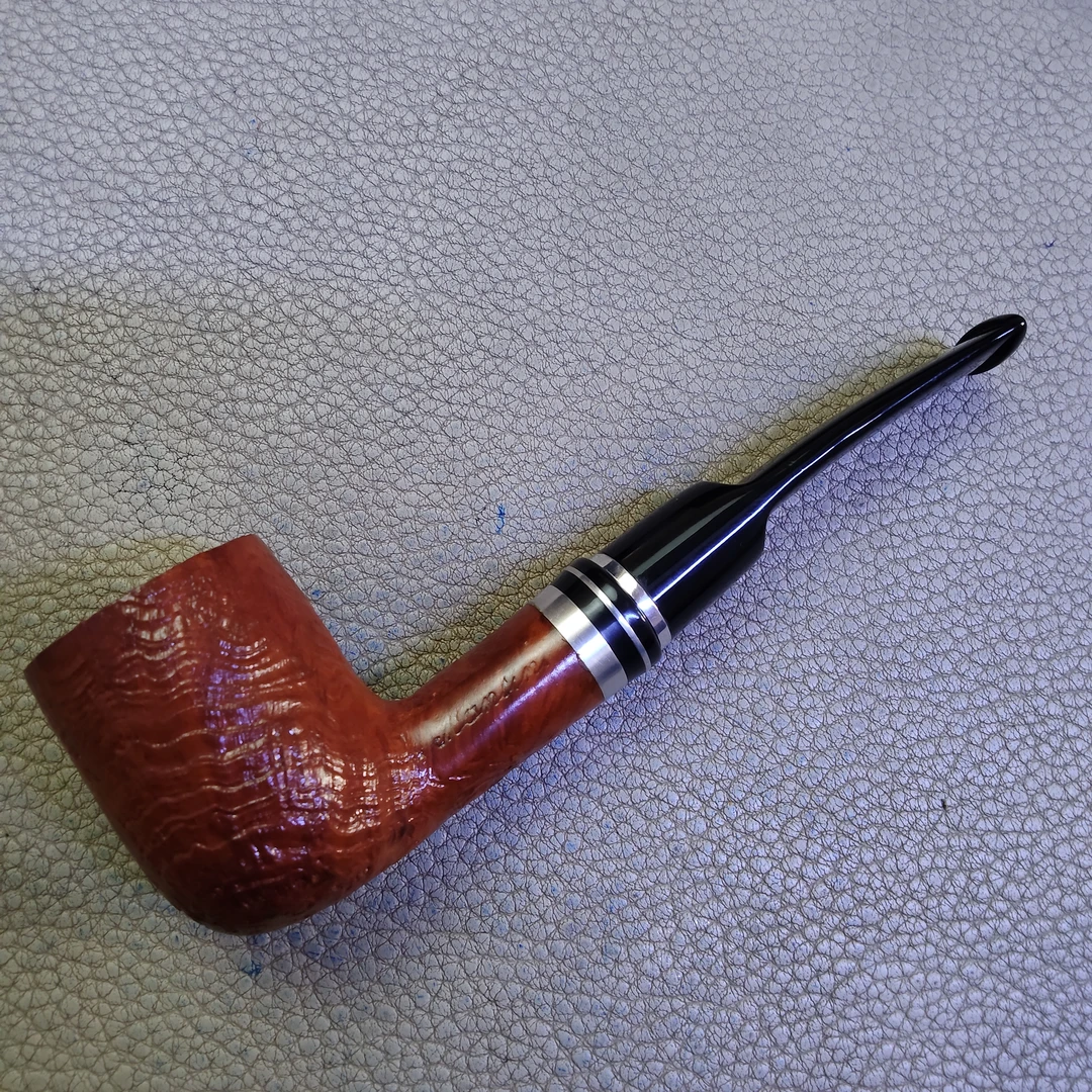 戳记不清晰 老烟斗