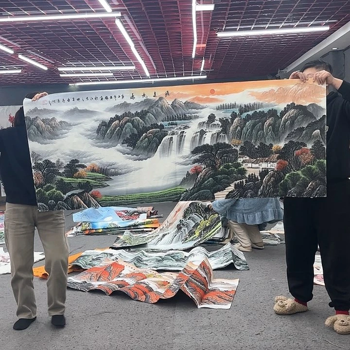 国画亲爱的我想你了想