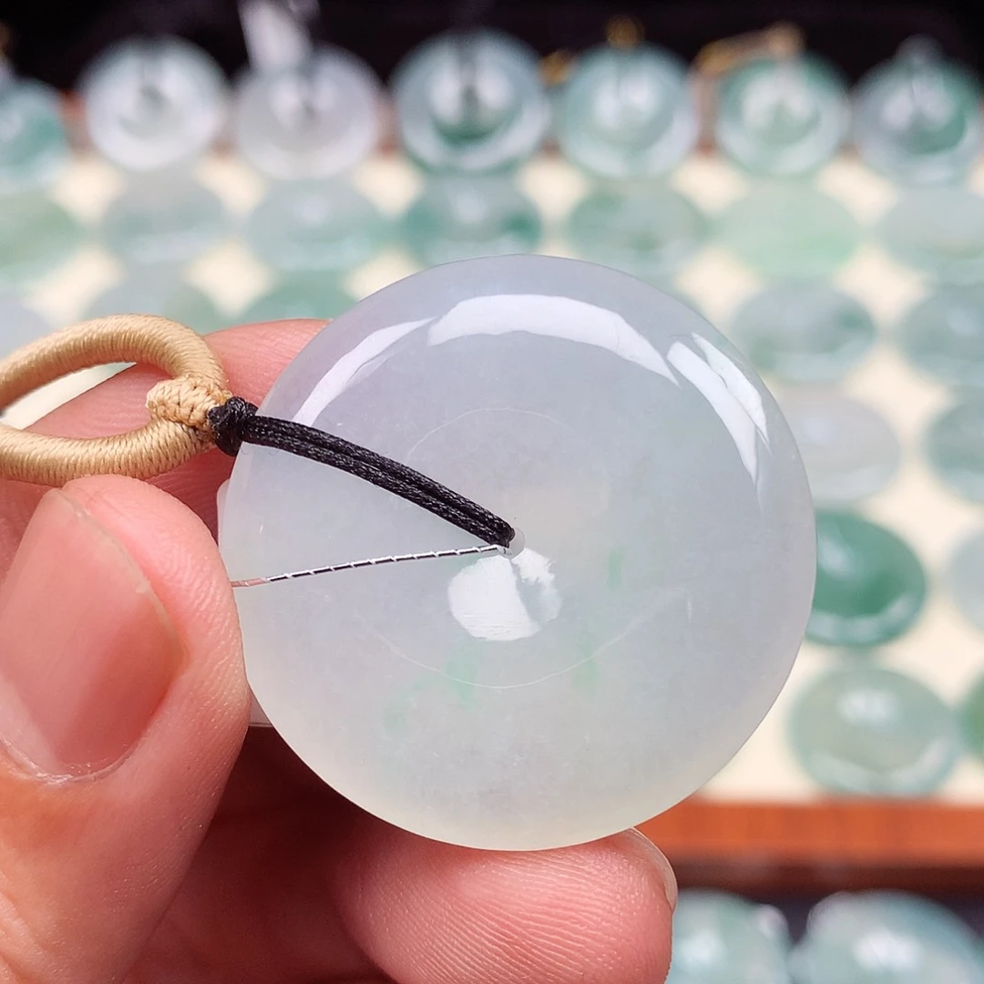 颈饰未镶嵌翡翠33.7-6.0mm