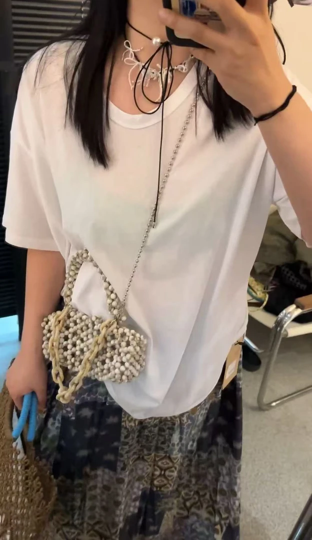 MZ.sisterv领纯色短袖【20004】