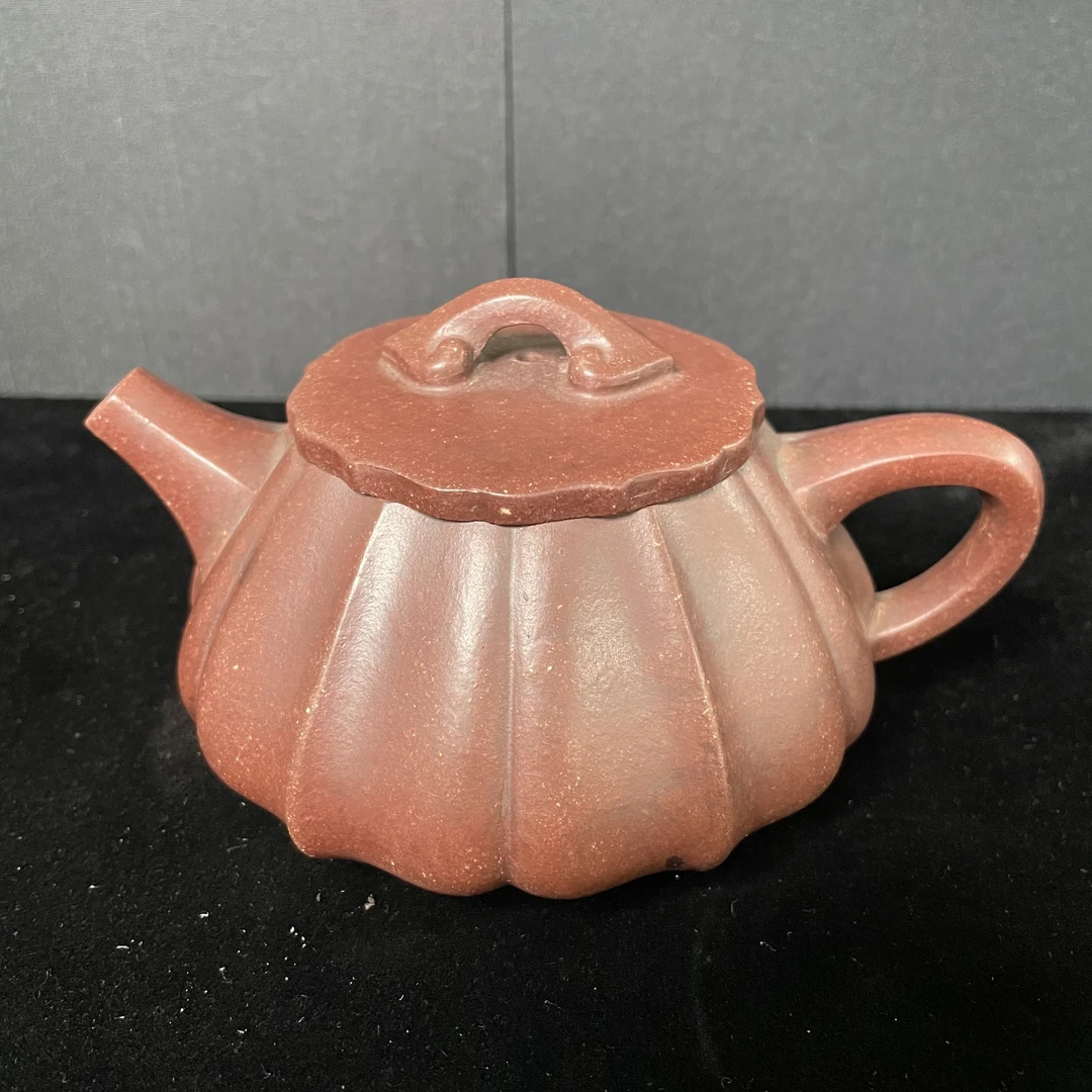 宜兴手工紫砂陶 茶壶GS3456-53