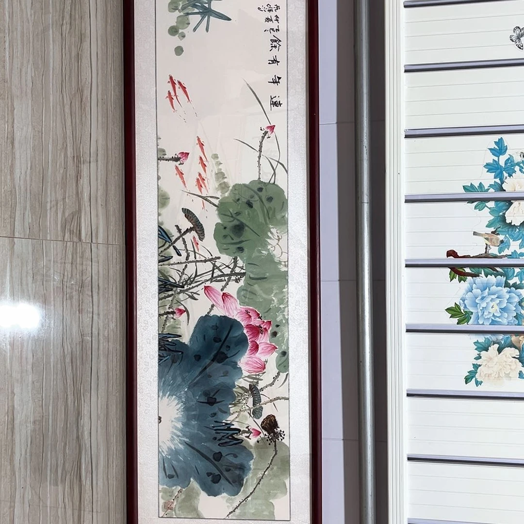 国画带框尺寸带框尺163×48