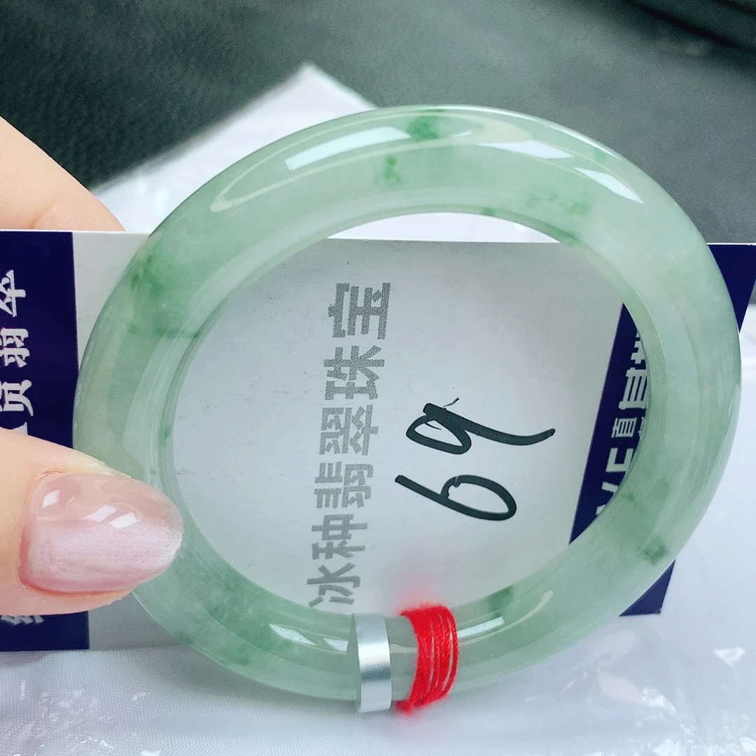 翡翠未镶嵌手镯缅甸天然a货翡翠