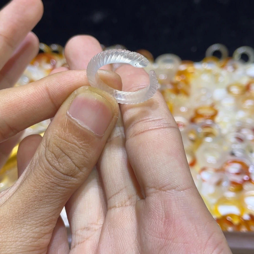 玛瑙/玉髓合金戒指292号港19 默认瑕疵