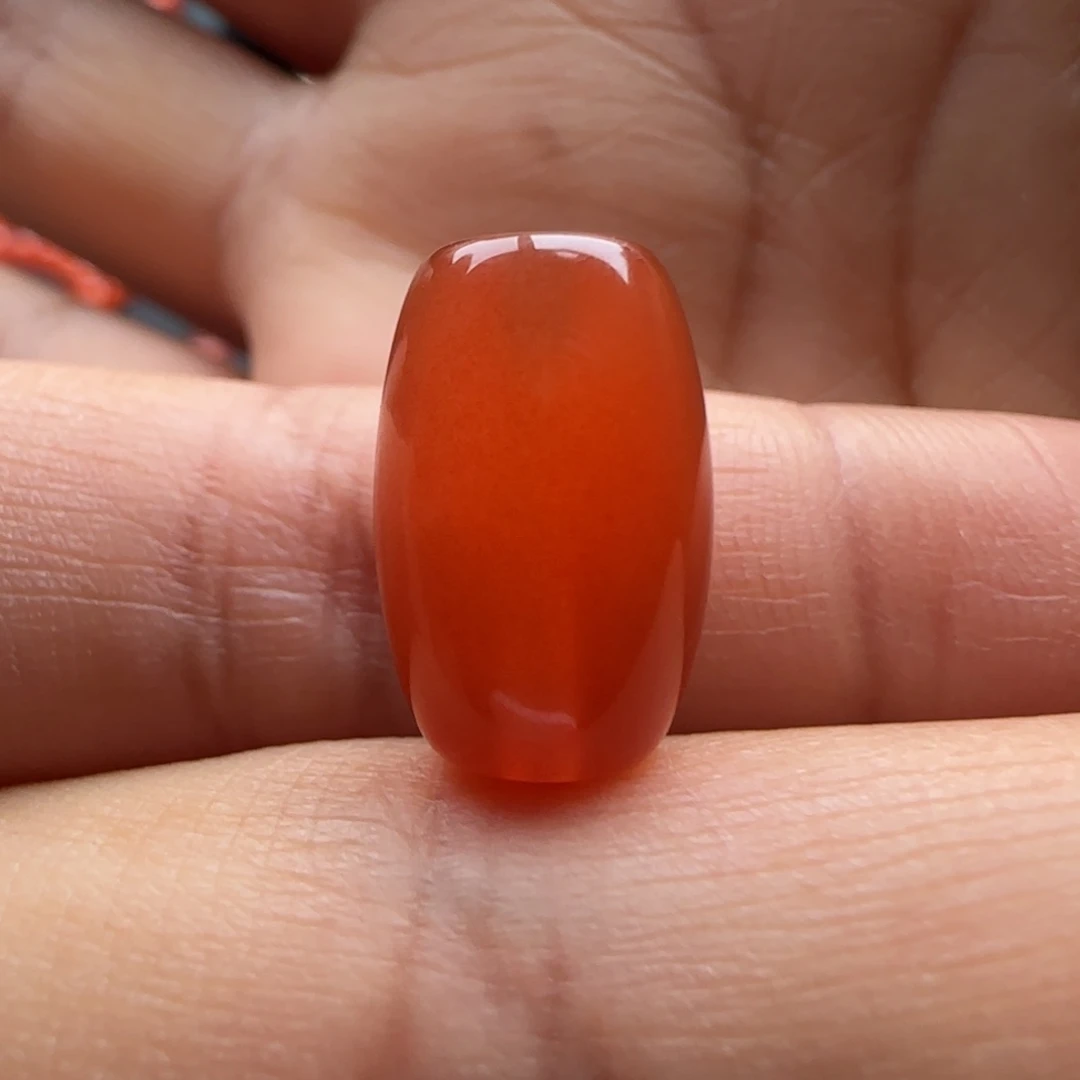 南红玛瑙未镶嵌桶珠10x15.7