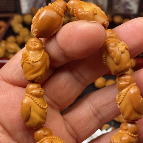 橄榄核手串/手链?****福橄榄核小沙弥