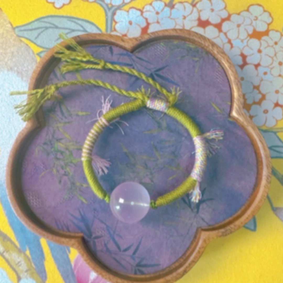 非金属布艺手链 【半熟青柠】手绳配饰