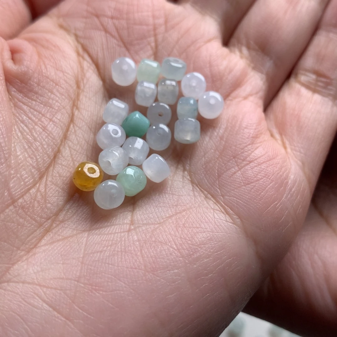 散珠翡翠用****8多样性发货20颗