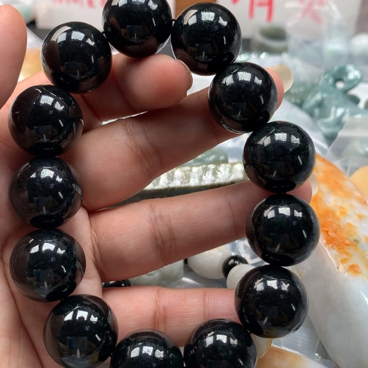 翡翠未镶嵌颈饰保真天然A货翡翠