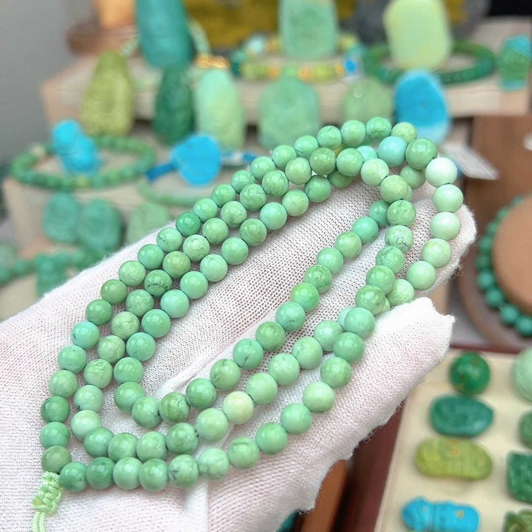 绿松石未镶嵌主播万珍