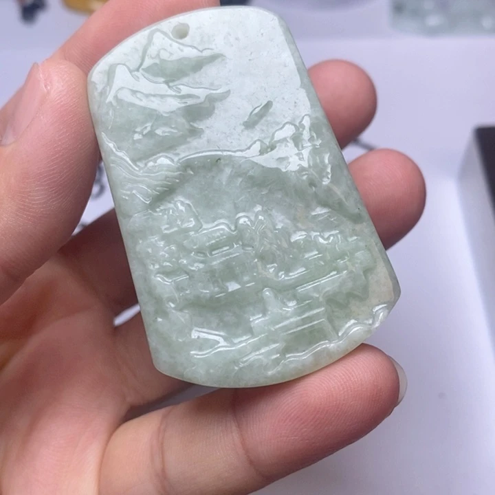 颈饰未镶嵌翡翠翡翠