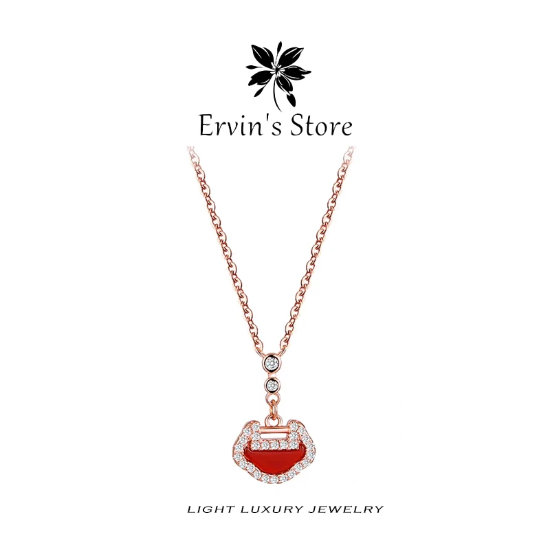 【高定版本】红如意项链高定饰品轻奢首饰