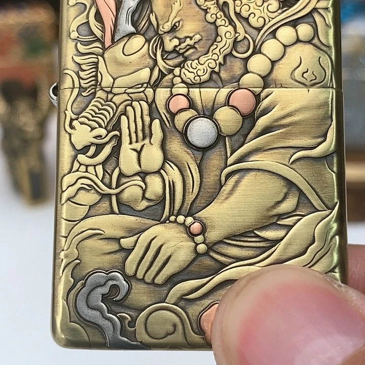 T**磬黄铜时刻经雕工艺品牌