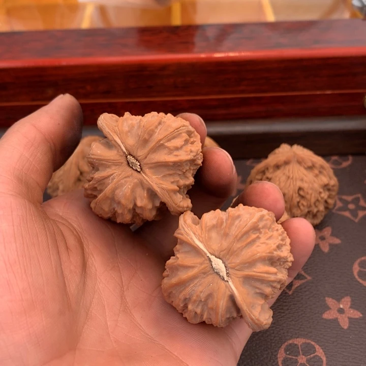 43白石子文玩核头