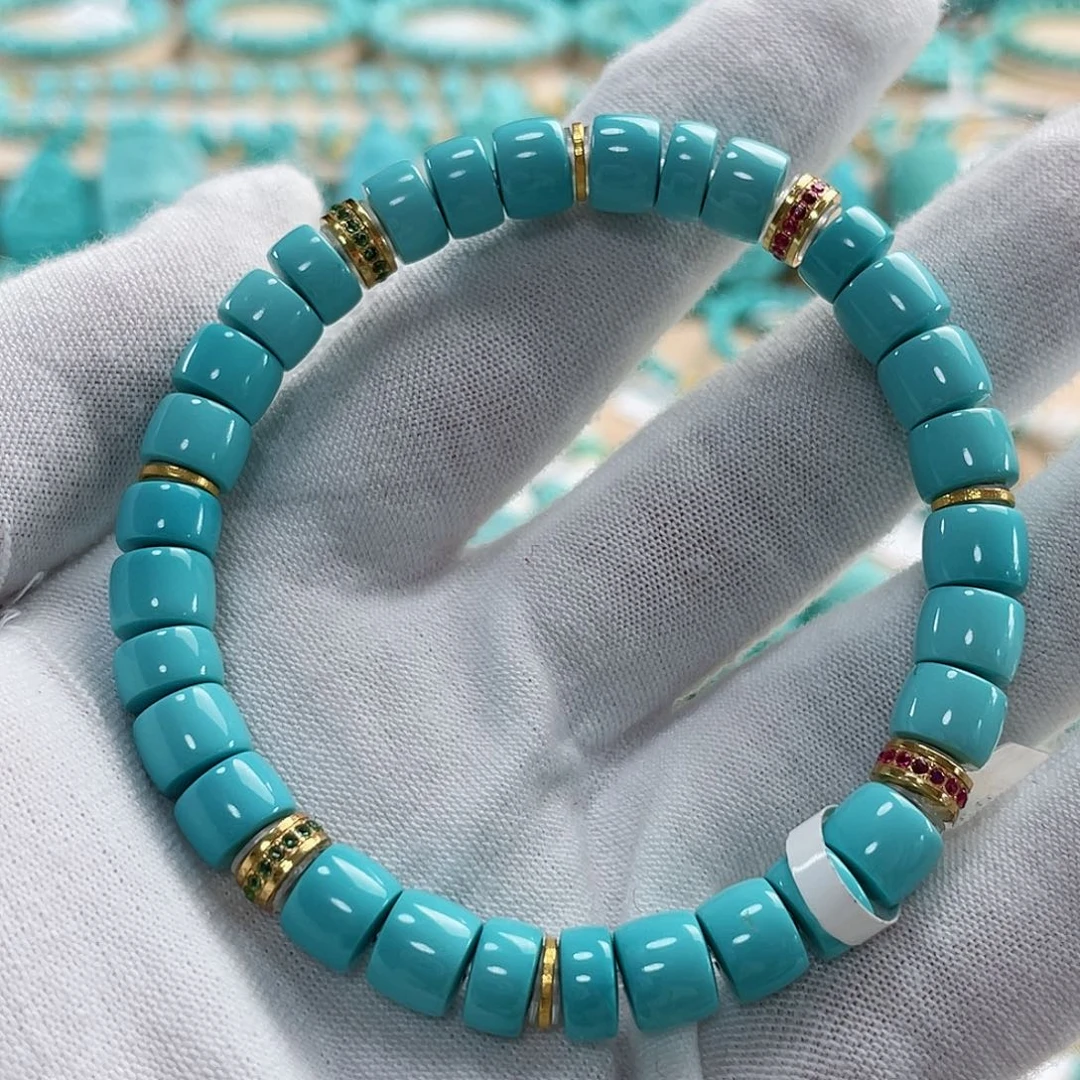 绿松石珠宝奇石未镶嵌