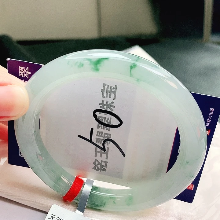 翡翠未镶嵌手镯缅甸天然a货翡翠手镯
