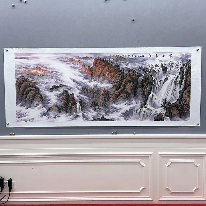 国画书法作品多次参加