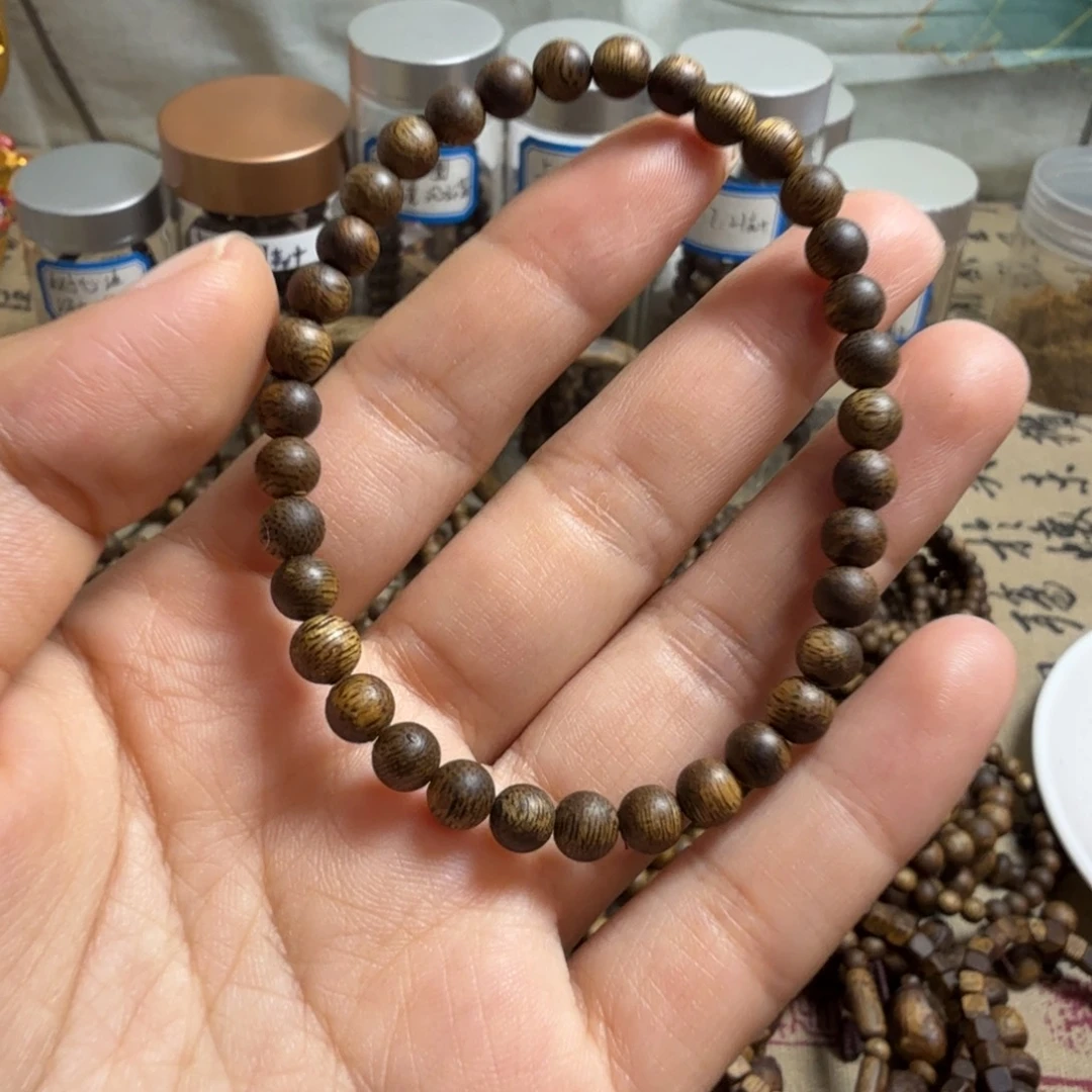 沉香碎屑沉香卡5圆珠