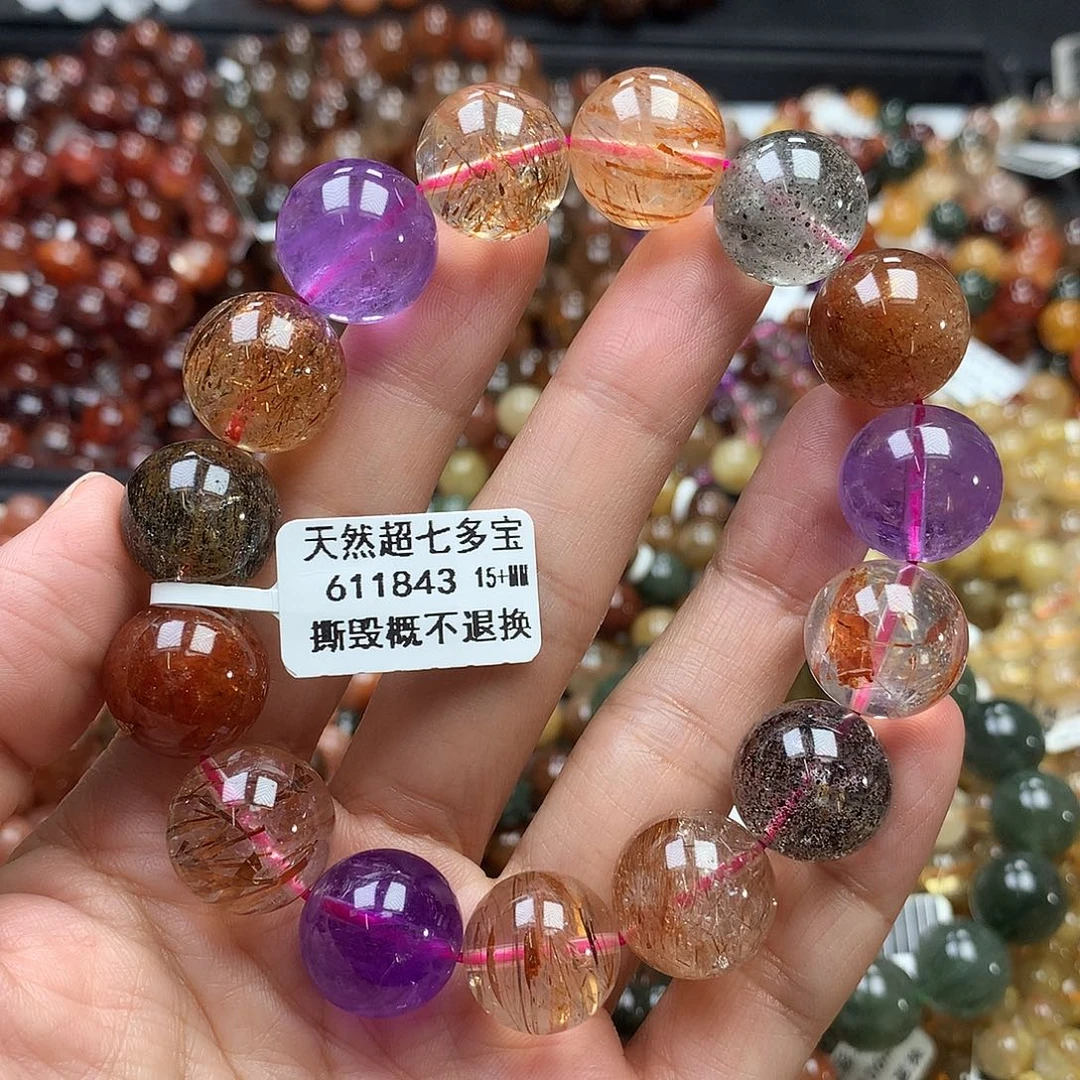 未镶嵌水晶手链，，，