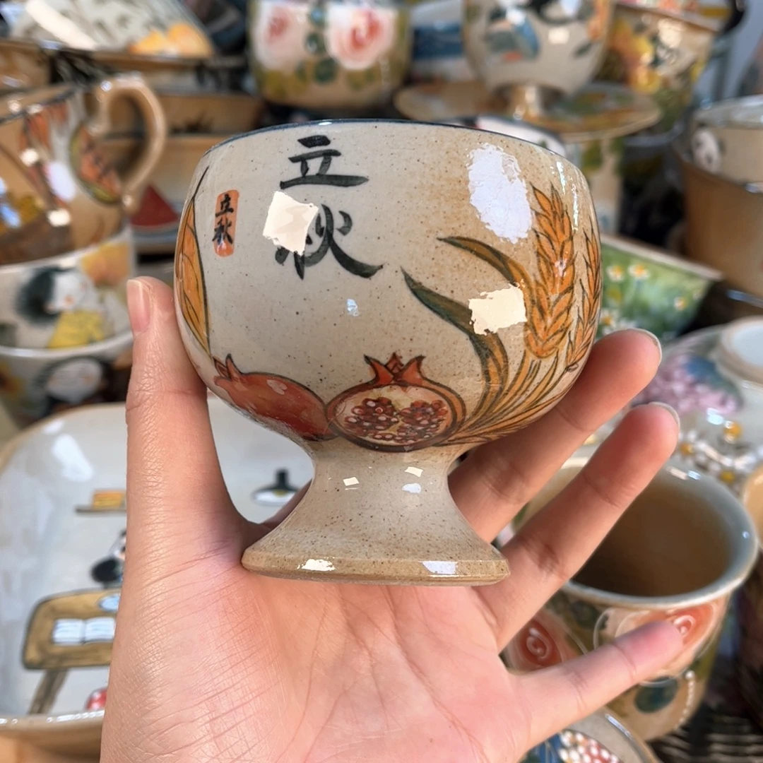 景德镇手工手绘杯