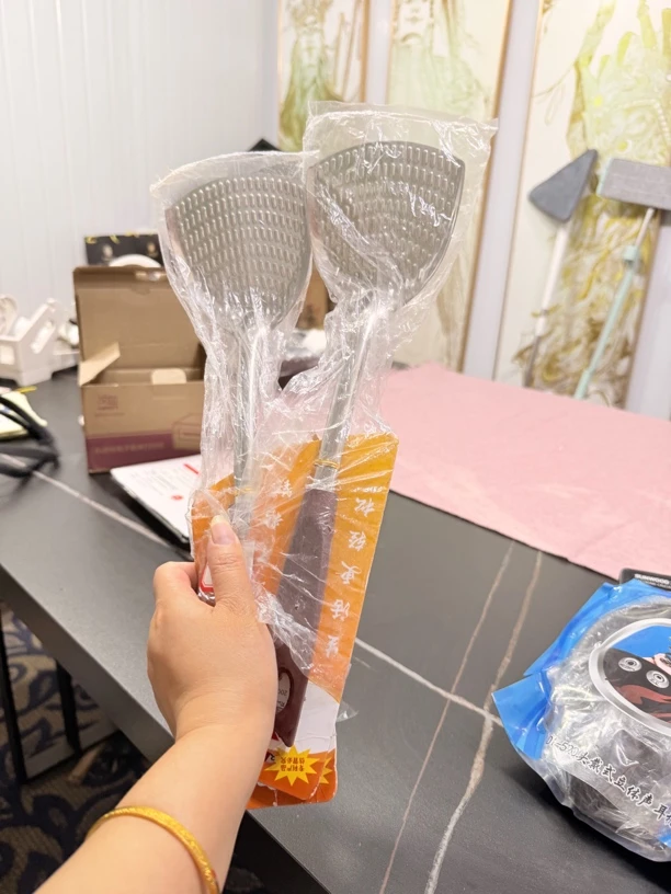316不锈钢捞面勺捞饺子捞勺油漏勺笊篱家用厨房加厚加宽漏勺