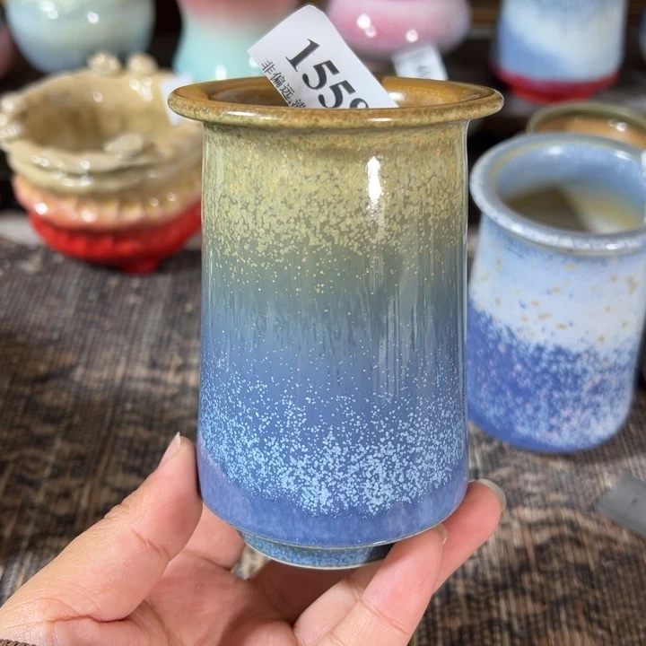 口5高10 手工花盆满30包邮