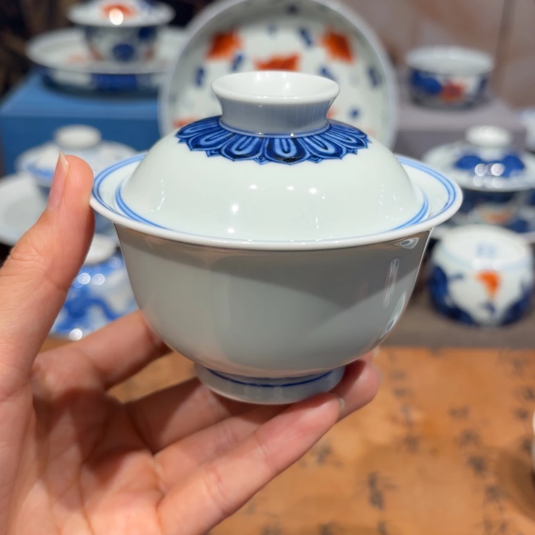 手工手绘陶瓷茶具