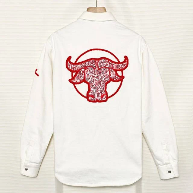 95新 DIOR/迪奥  时尚 简约 牛仔 衬衫/38码/XG-Y21516