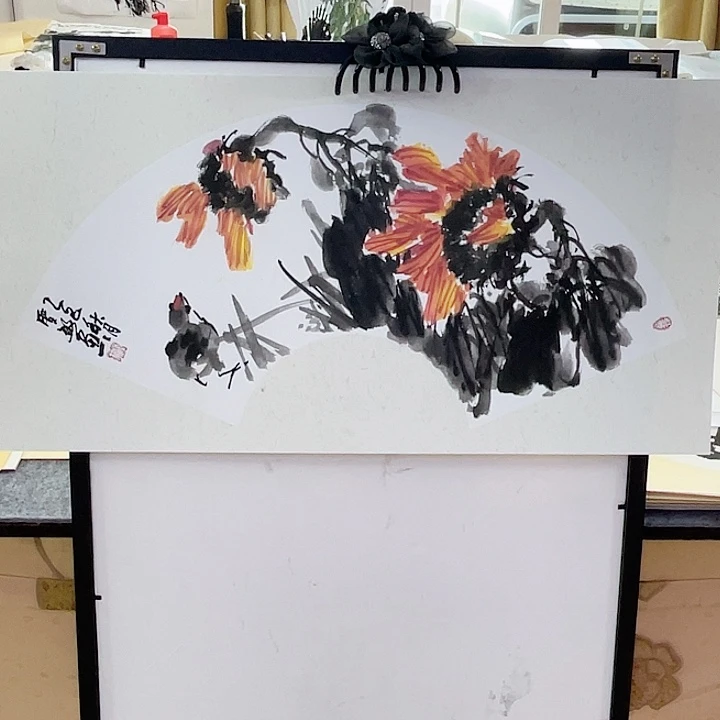 国画张圣敏先生纯手绘作品