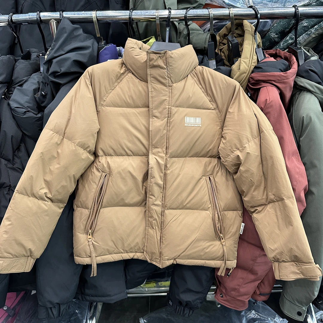 【辉哥】24382-时尚百搭潮牌休闲宽松加厚外套-G