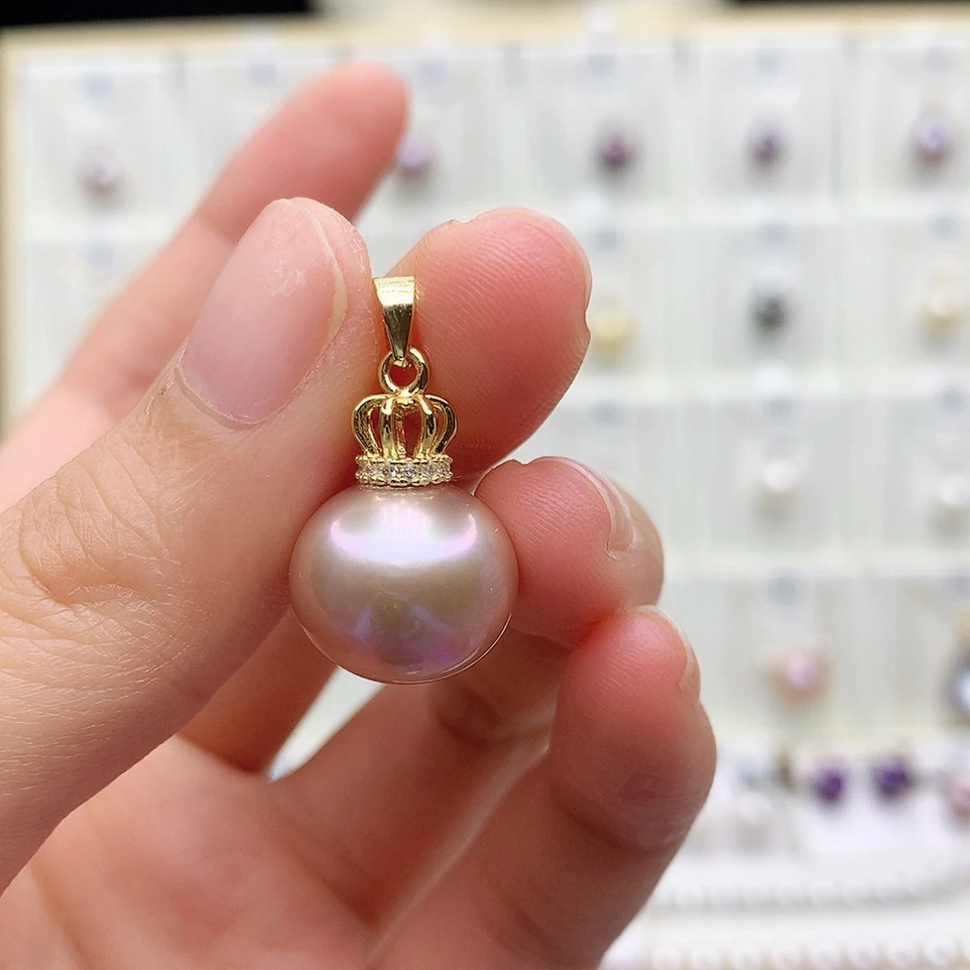 颈饰合金淡水珍珠