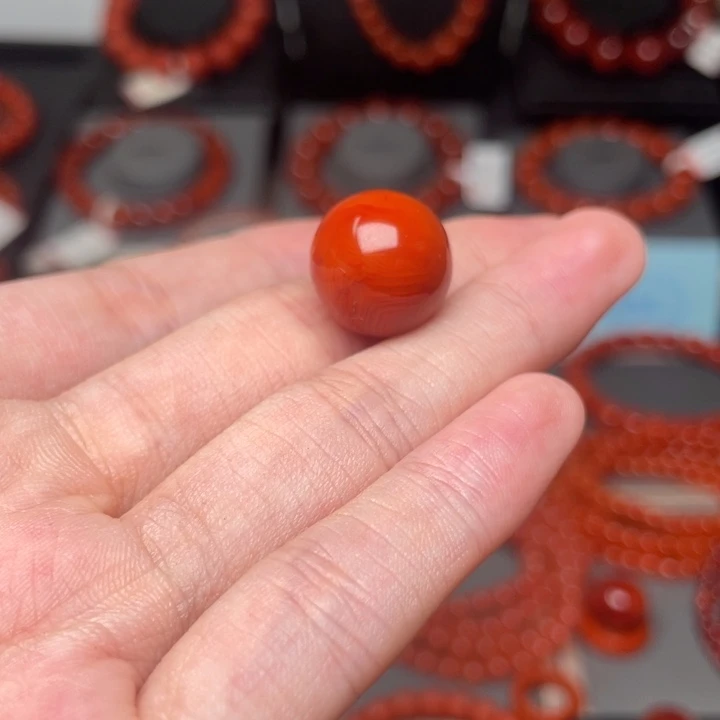 手链未镶嵌南红玛瑙