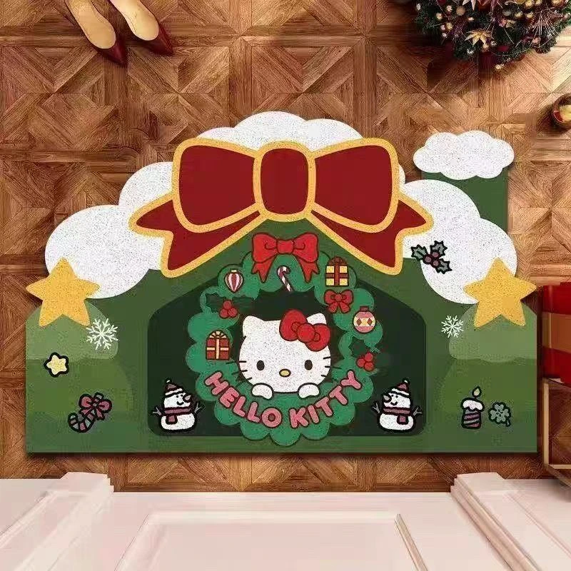 w到手两件40*60厘米硅藻泥底 新款卡通吸水可爱风格脚垫