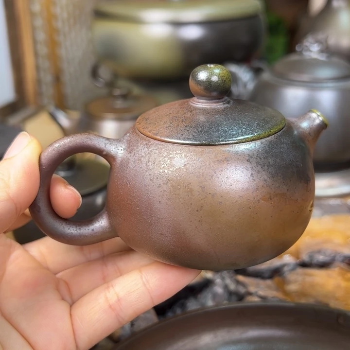 陶瓷幸***离柴烧坭兴陶120cc