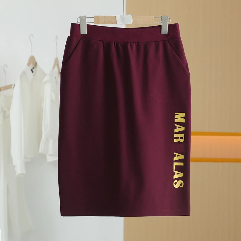 【唐长老自营】货号4413女装春秋新款简约休闲半裙M