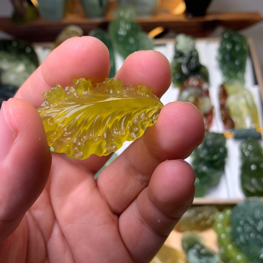 岫玉未镶嵌岫玉挂件