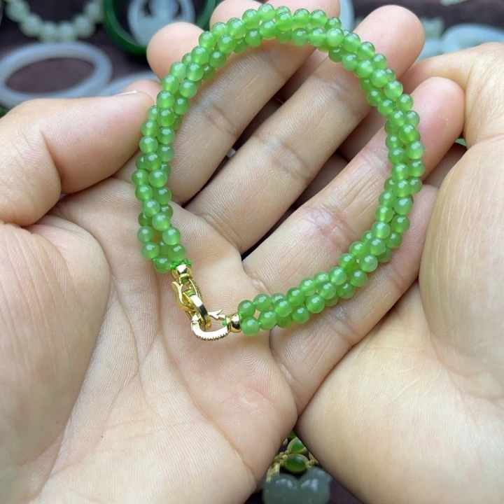 和田玉手链未镶嵌