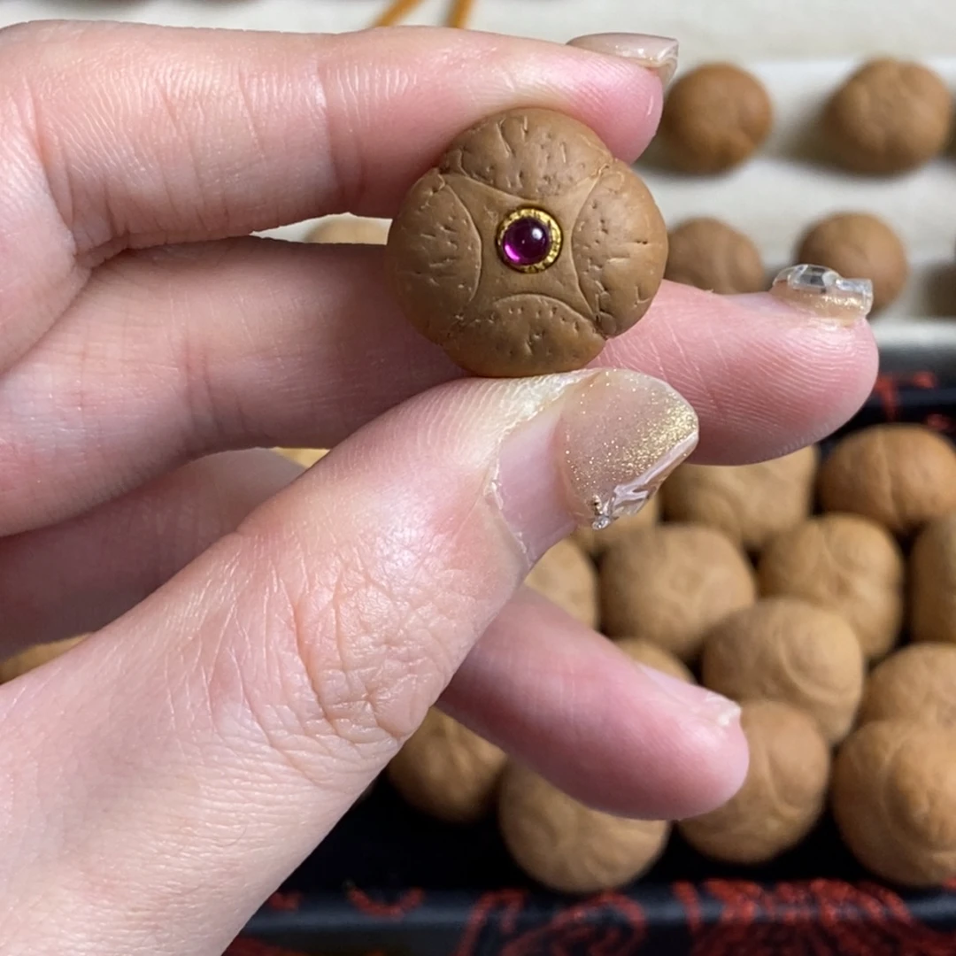 凤眼菩提吊坠麒麟眼镶嵌18.9