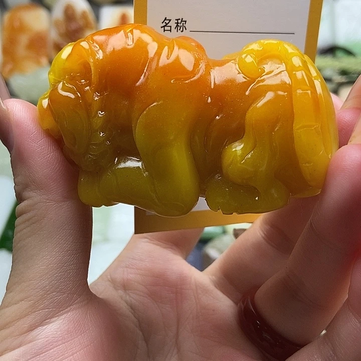 颈饰未镶嵌石英质玉