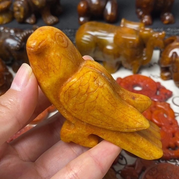 未镶嵌蛇纹石玉颈饰48