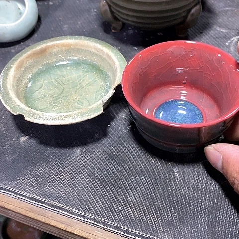 瓶麟***g龙泉青瓷龙永远滴花粉