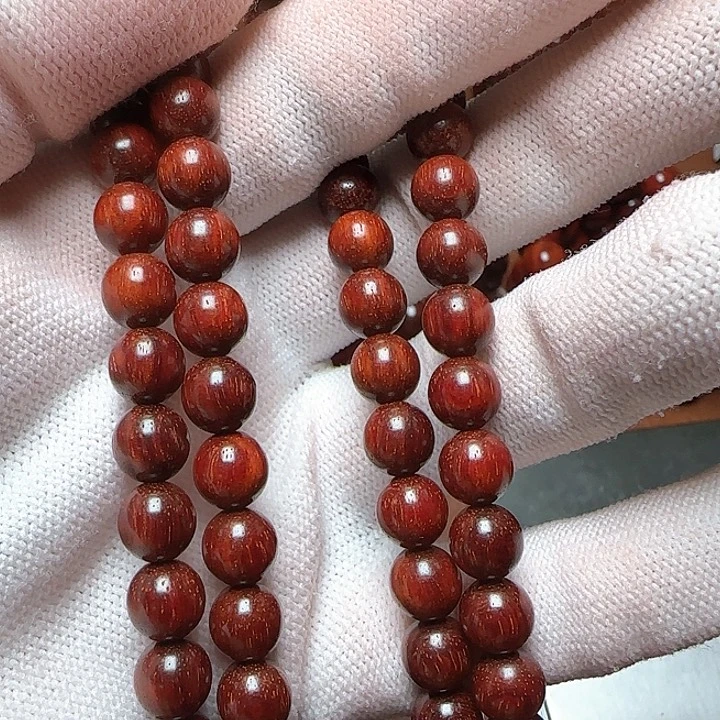 L***龙小叶紫檀手串/手链原生态印度小叶紫檀0.8，108了