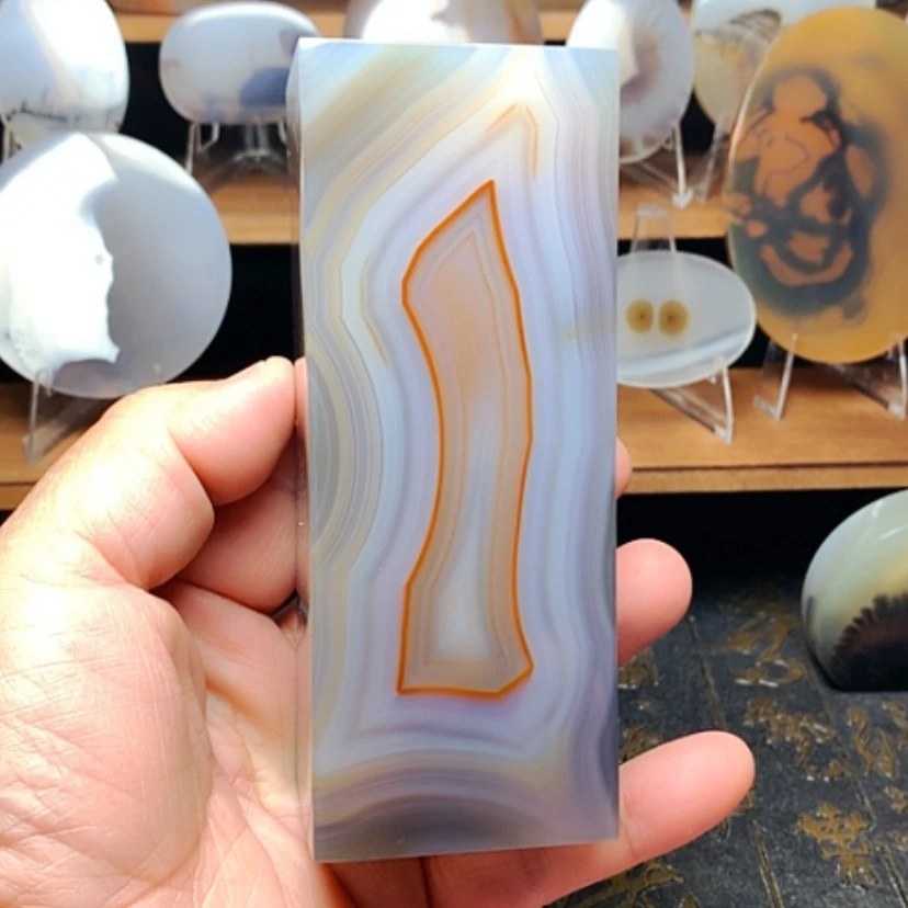 【闪购商品】玛瑙/玉髓未镶嵌颈饰石*歌