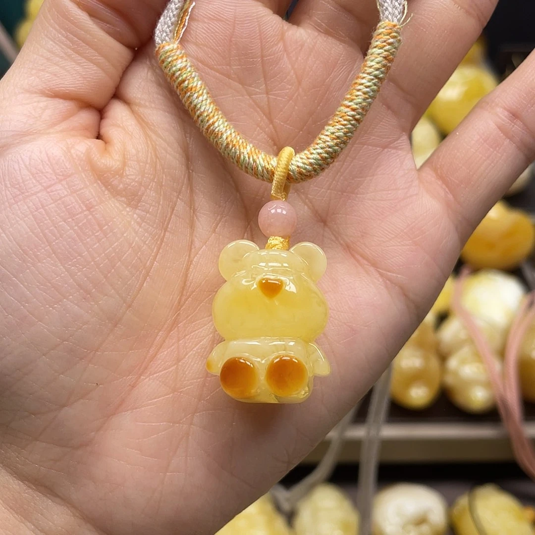 蜜蜡裸石未镶嵌蜜蜡