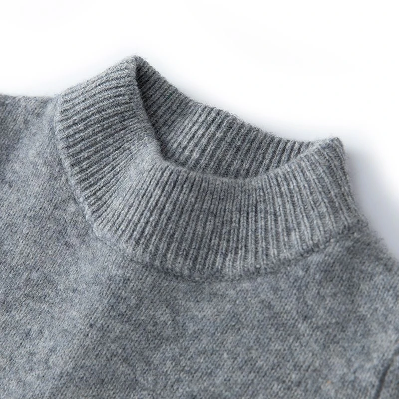 808新款冬季竖条纹圆领设计针织打底衫加绒毛衣潮休闲百搭/ZL2-17