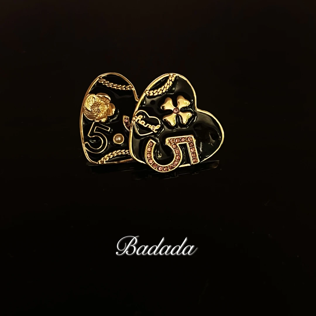 铜合金仿水晶耳饰 【C6053】轻奢女士气质精致高定耳钉0045