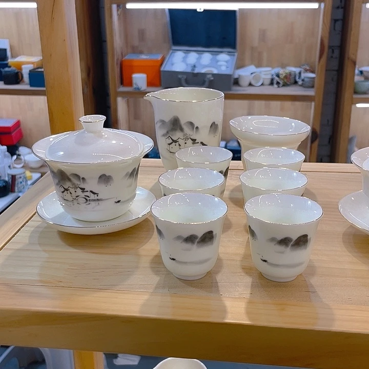 烟雨江南十头套组